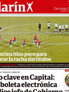 Argentina hizo poco para quebrar la racha sin títulos